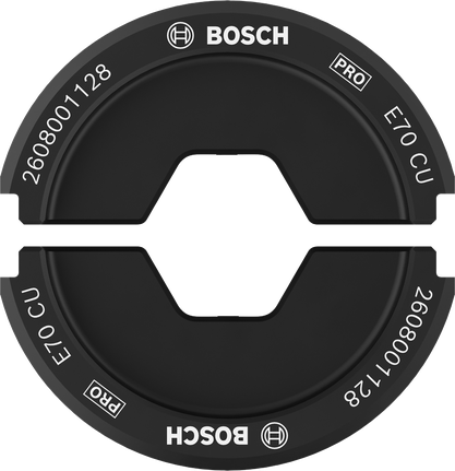 Matriz de crimpagem Bosch PRO E70 CU para cobre de 70 mm².